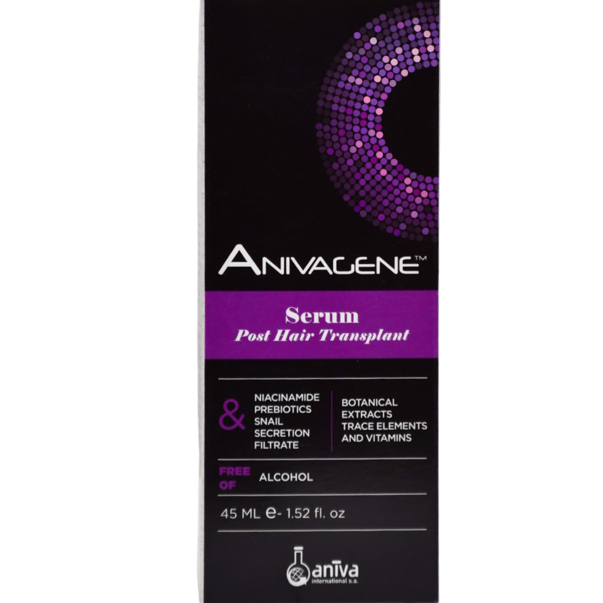 Anivagene Post Hair Transplant Serum 45ml image number 0
