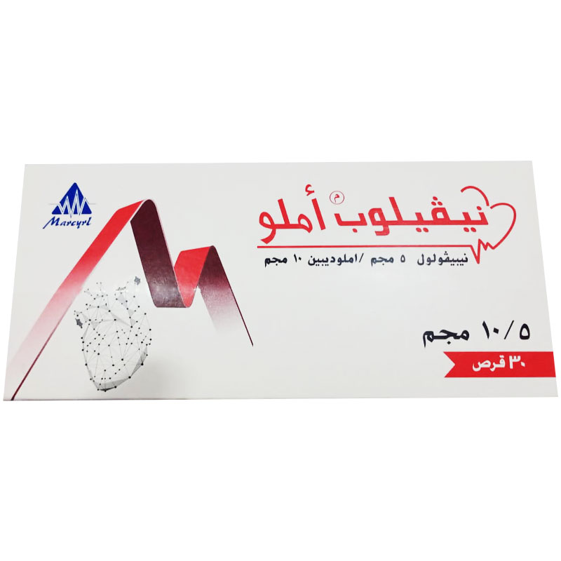 Nevilob Amlo 5mg/10mg 30 Tablets image number 0