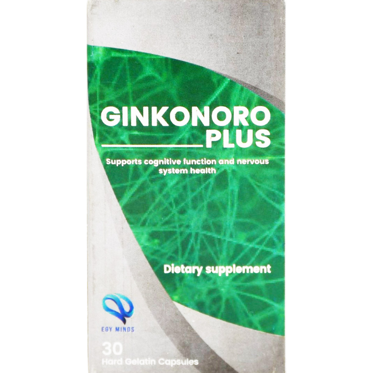 Ginkonoro Plus 30 Hard Gelatin Capsules image number 0