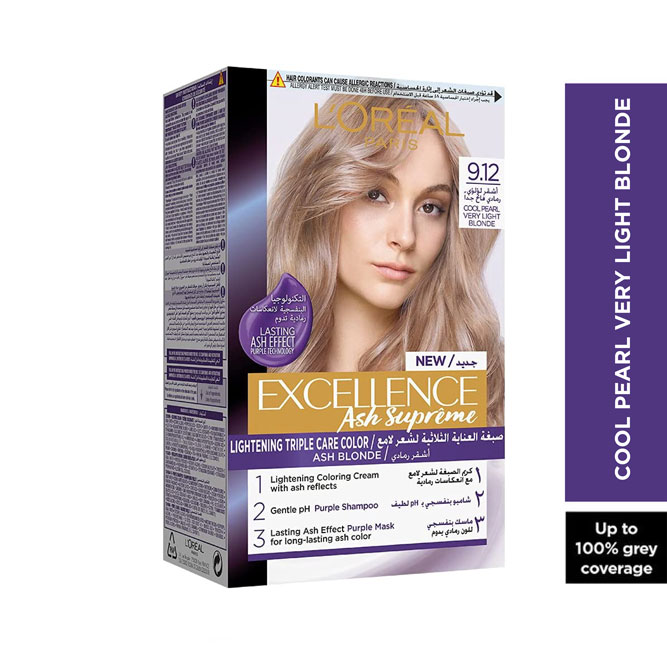 Loreal Excellence Ash Supreme Cream/9.12 image number 0