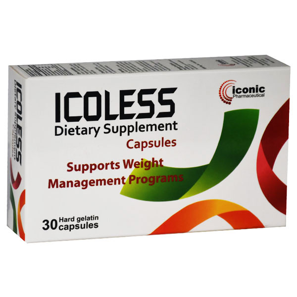 Icoless 30 Hard Gelatin capsules image number 0