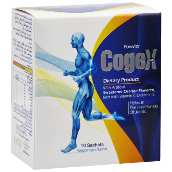 Cogex With Vitamin C & E 6gm/Sachet Orange Flavour 10 Sachets image number 0