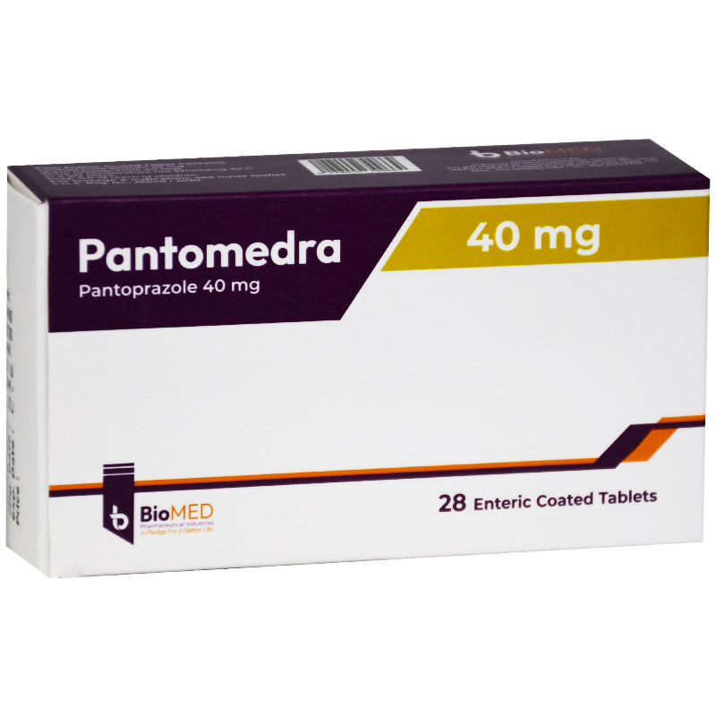 Pantomedra 40mg 28 Enteric Coated Tablet image number 0