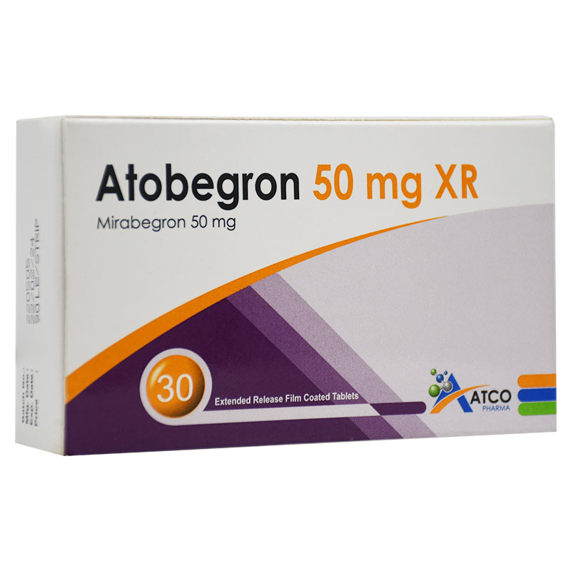 Atobegron 50mg XR 30 Extended Release Film Coated Tablet image number 0