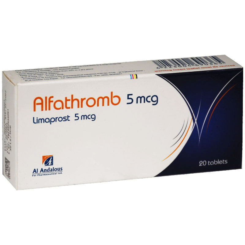 Alfathromb 5&micro; 20 Tablets image number 0