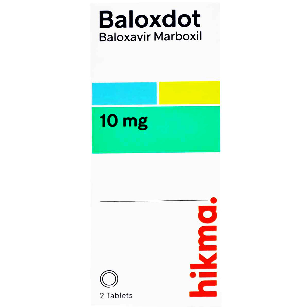 Baloxdot 10 mg 2 Tablets image number 0