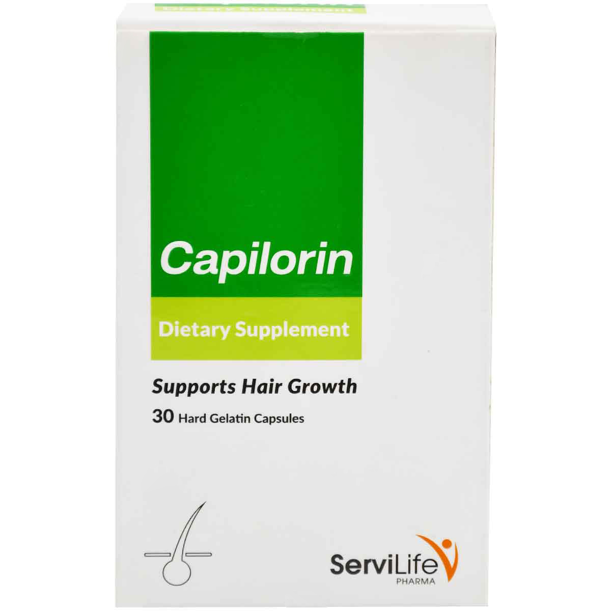 Capilorin 30 Hard Gelatin Capsules image number 0