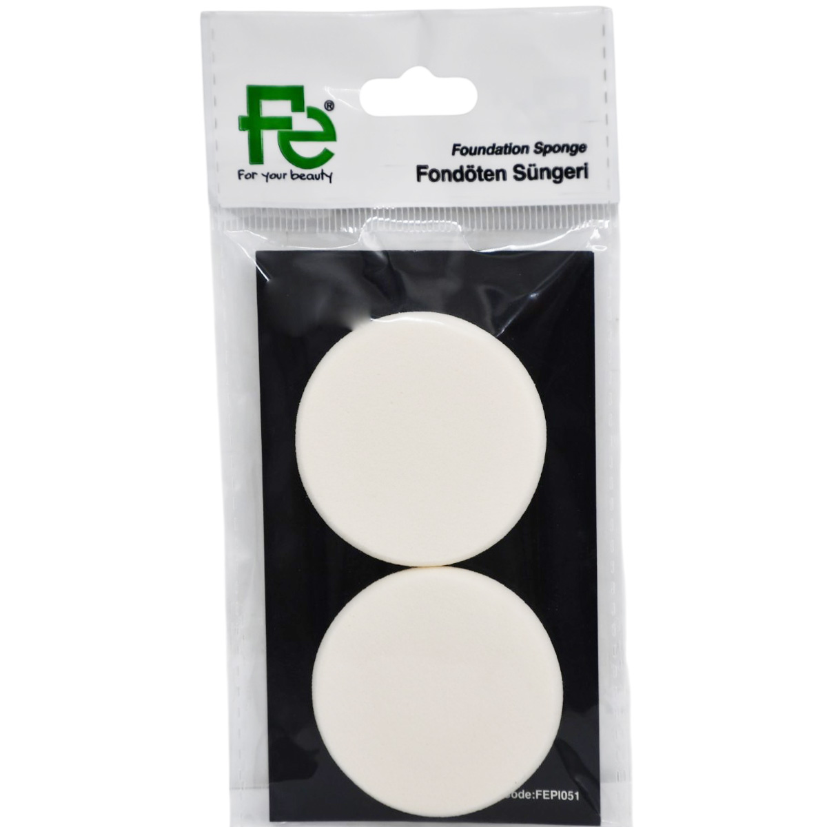 Fe Foundation Sponge 2 Pieces/FEPI051 image number 0
