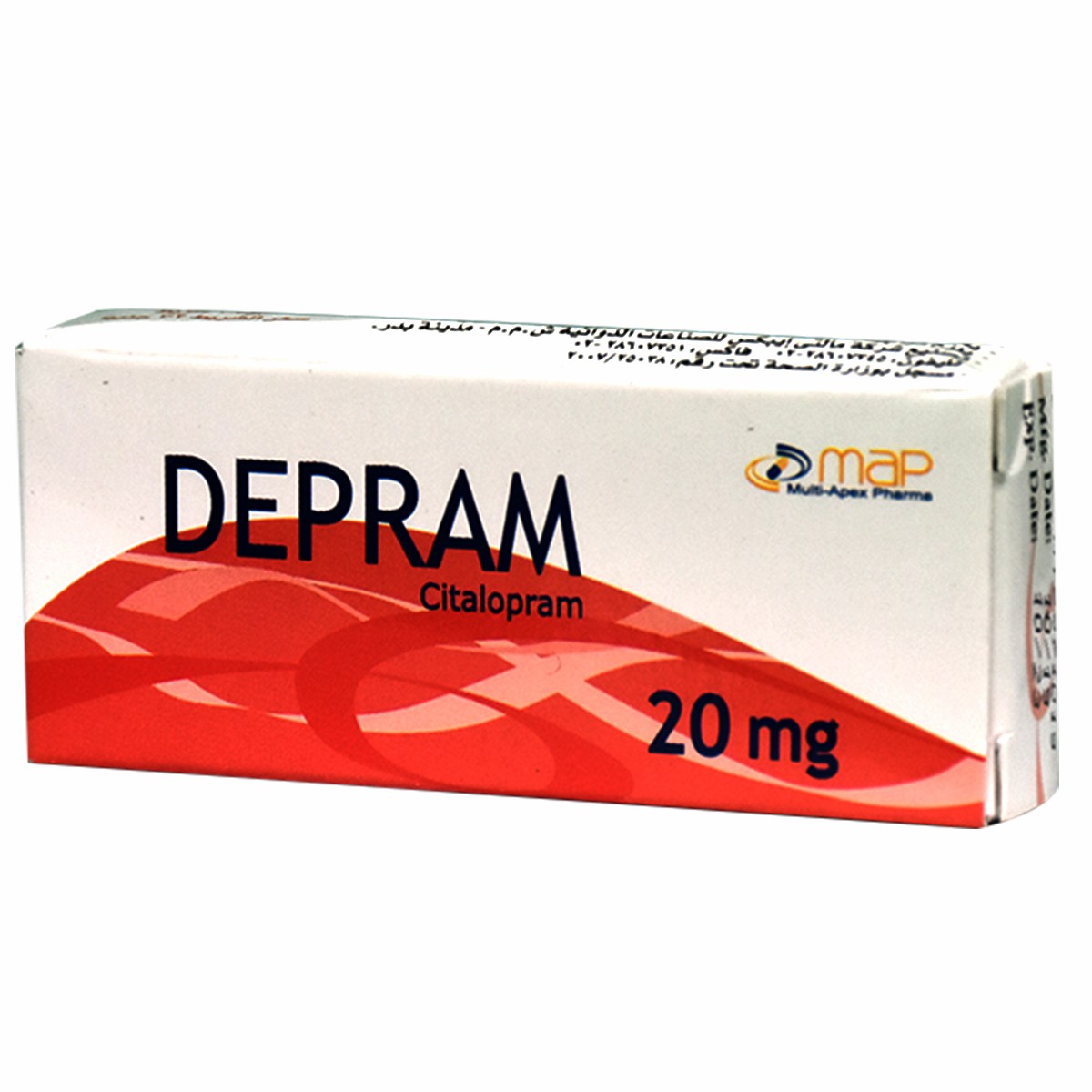 Depram 20mg 20 Tablets image number 0