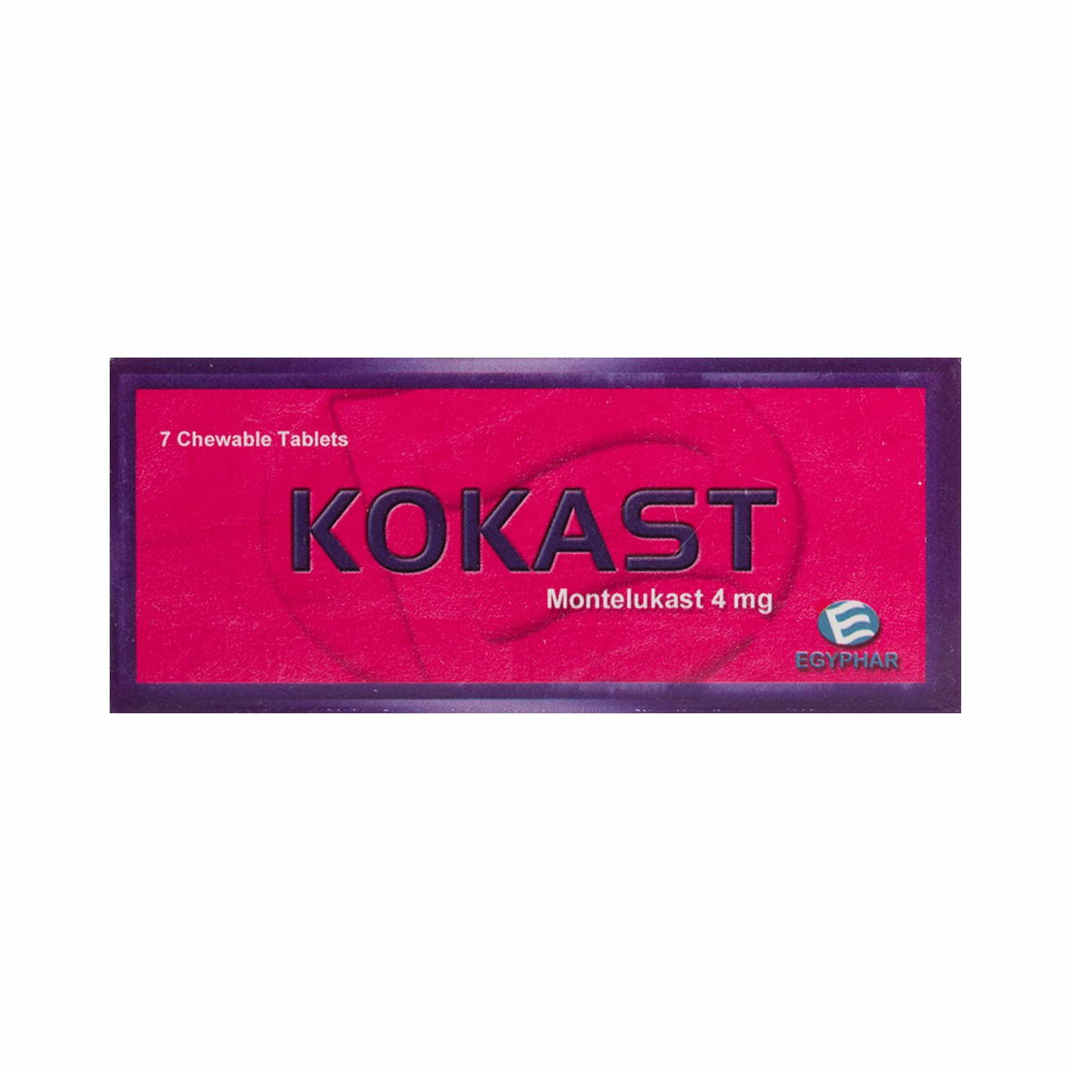 Kokast 4mg 7 Tablets image number 0