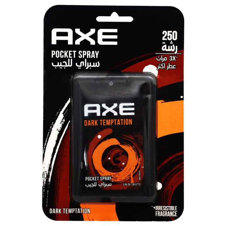 Axe Dark Temptation Pocket Spray Eau De Toilette 17ml image number 0