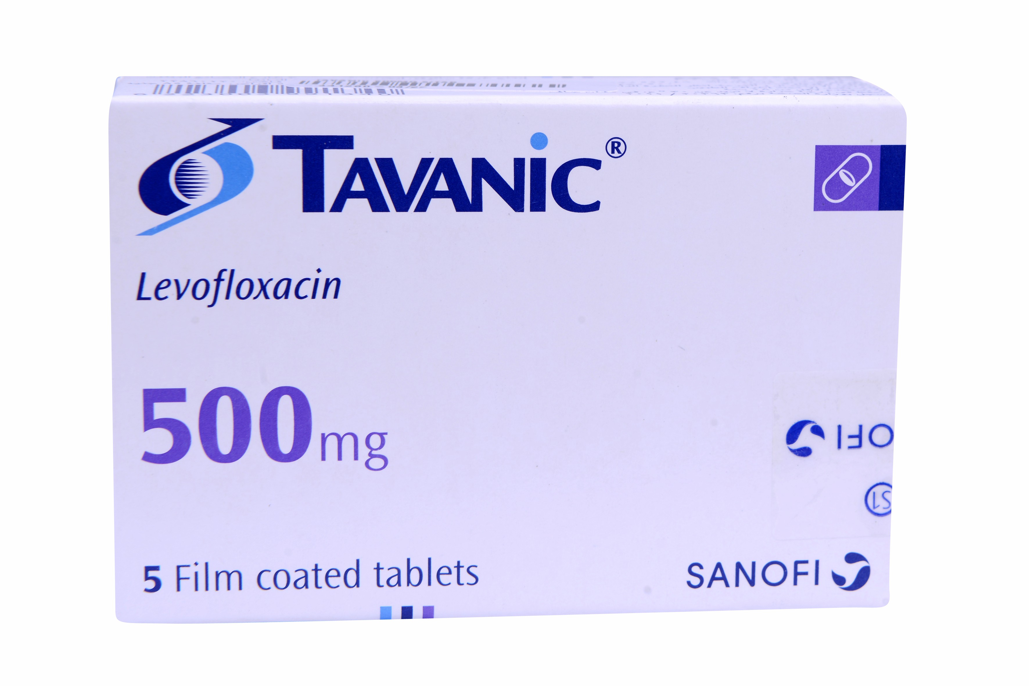 Tavanic 500mg 5 Tablets image number 0
