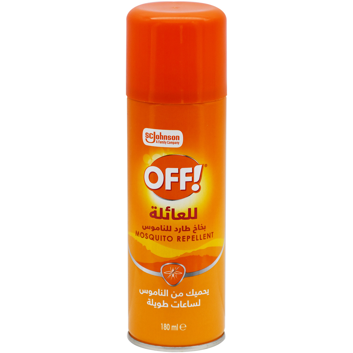 Off Mosquito Repellent Spray 180 ml - Orange image number 0