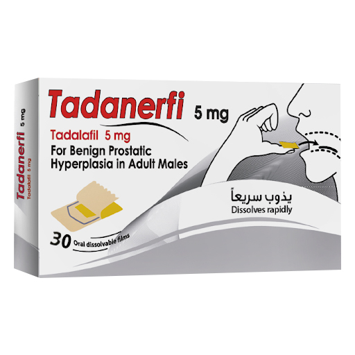 Tadanerfi 5mg 30 Orodispersible Films image number 0