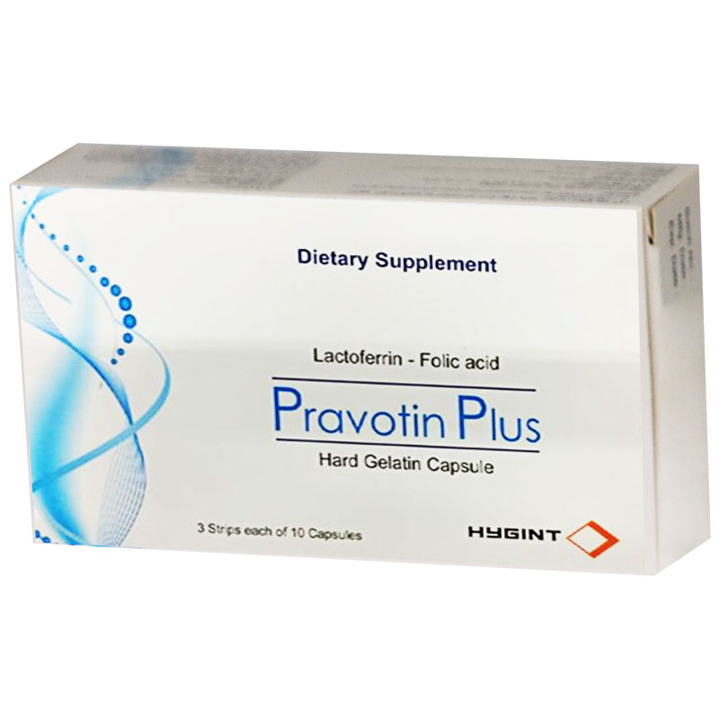 Pravotin Plus 30 Hard Gelatin capsules image number 0