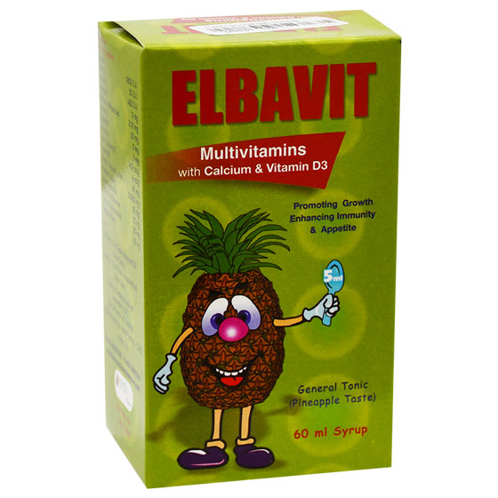 Elbavit Calcium 60ml Syrup image number 0