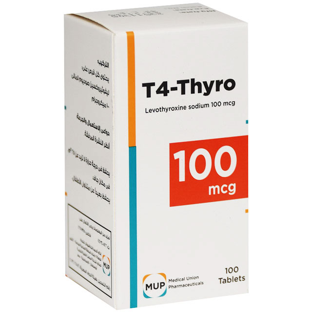 T4-Thyro 100mcg 100 Tablet image number 0