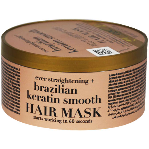 OGX Brazilian Keratin Smooth Hair Mask 300ml image number 0