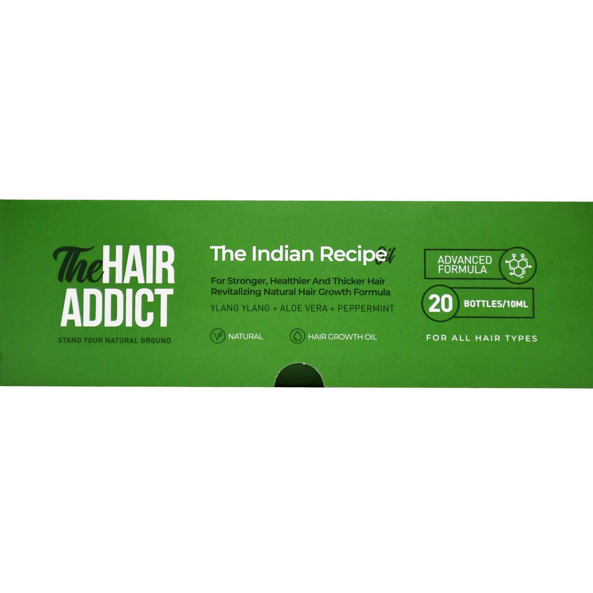 The Hair Addict True Indian Recipe Oil 20 &times; 10ml image number 0