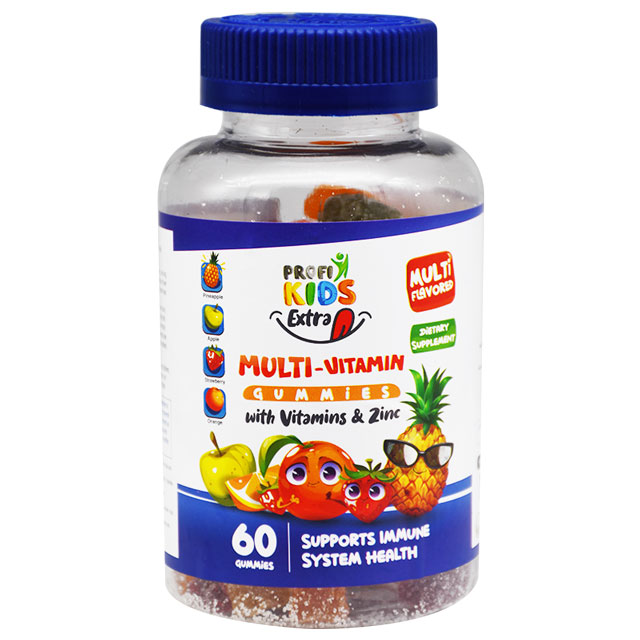 Profikids Extra Multi Vitamin (+4 Years) 60 Gummy image number 0