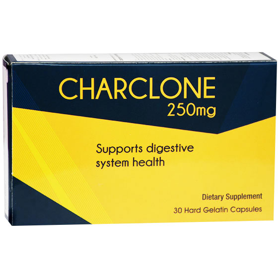 Charclone 250mg 30 Hard Gelatin capsules image number 0
