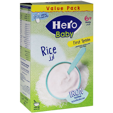 Hero Baby Rice Cereal (6 Months+) 300 gm image number 0