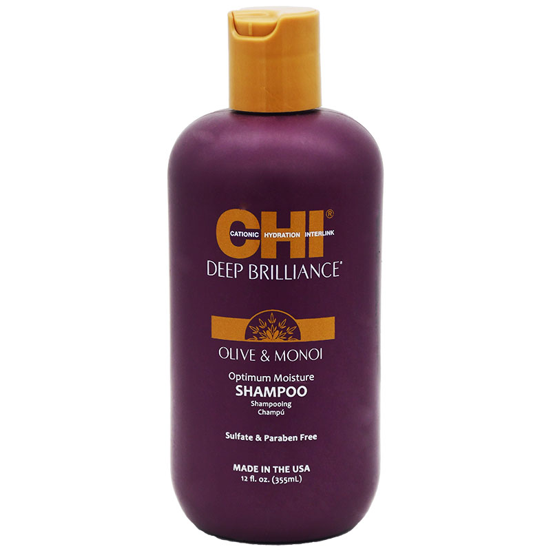 Chi Deep Brilliance Optimum Moisture Shampoo 355ml image number 0