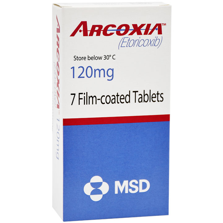 Arcoxia 120mg 7 Film Coated Tablet image number 0