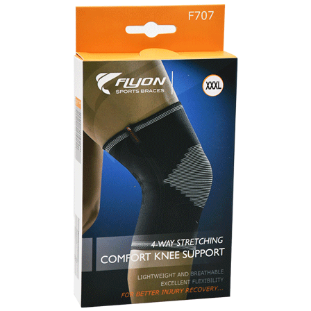 Flyon Comfort Knee Support 3X-Large /F707 image number 0