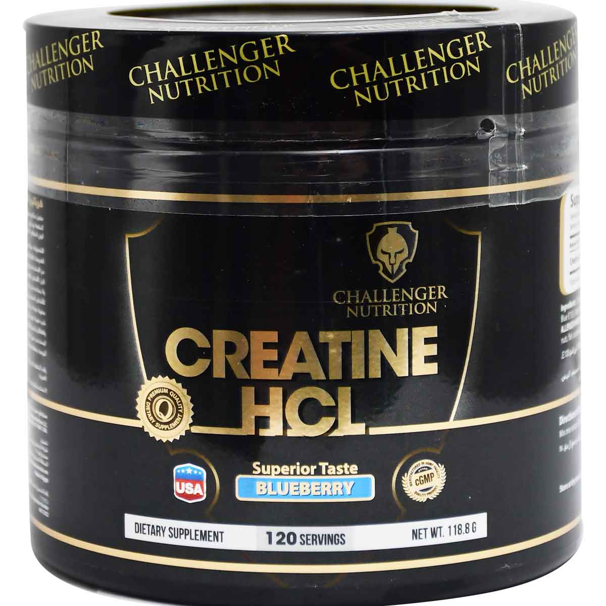Chanllenger Nutrition Creatine HCL Blue Berry 118.8 gm image number 0