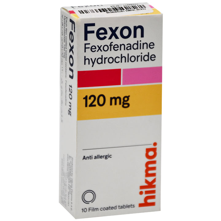 Fexon 120mg 10 Tablet image number 0