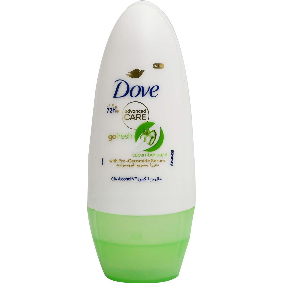 Dove Go Fresh Cucumber Deodorant Roll On For Women 50 ml image number 0