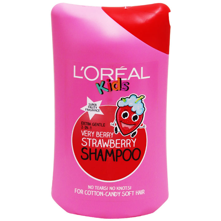 Loreal Kids Very Berry Strawberry Shampoo 250ml image number 0