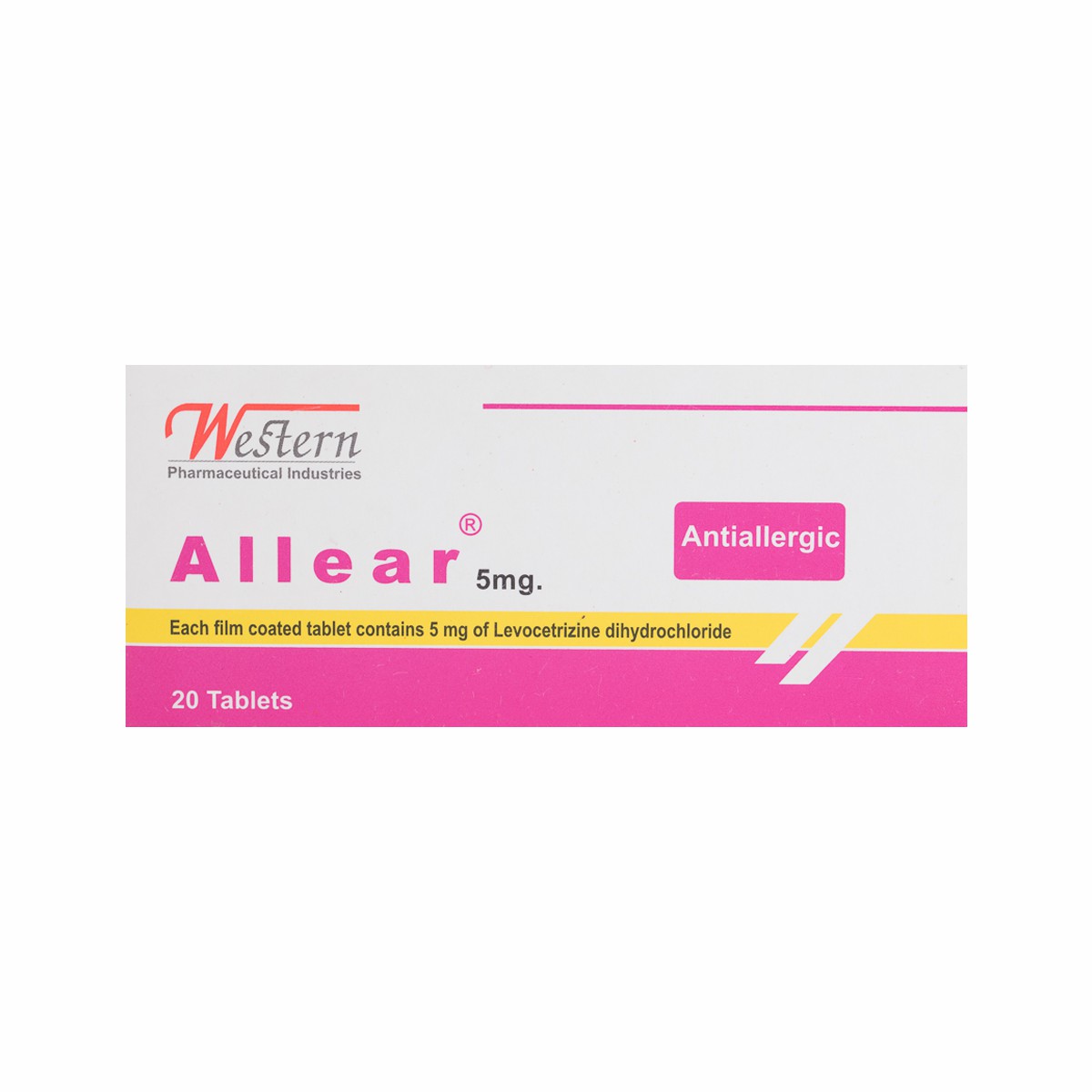Allear 5mg 20 Tablet image number 0