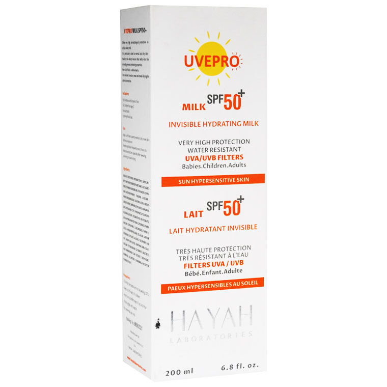 Uvepro Very High Protection Milk Spf(50+) 200ml image number 0