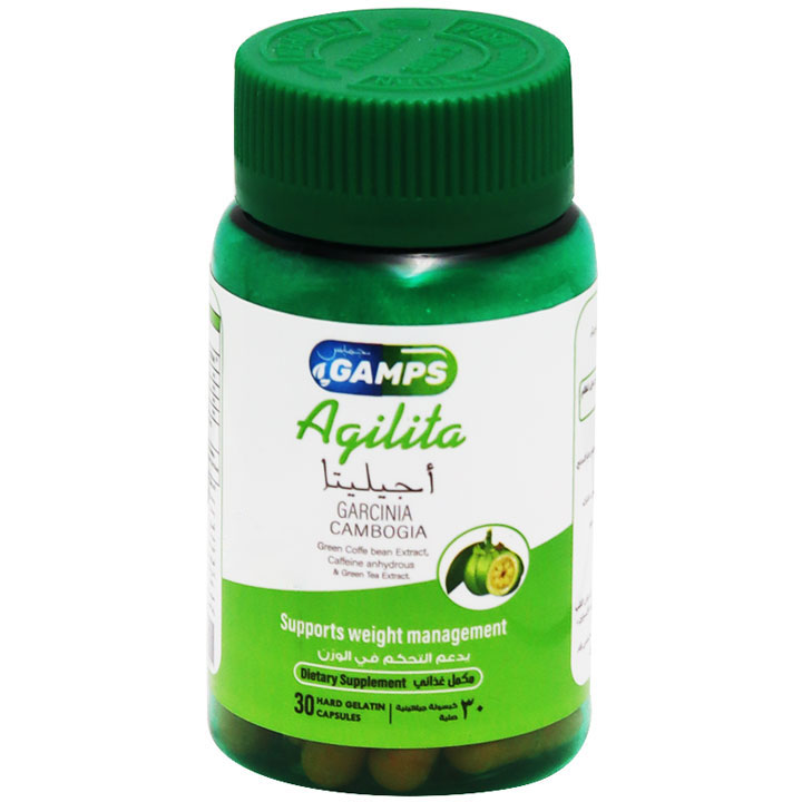 Gamps Agilita 30 Hard Gelatin Capsules image number 0