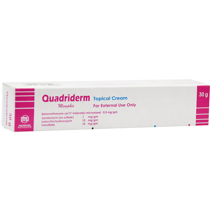 Quadriderm Cream 30gm image number 0