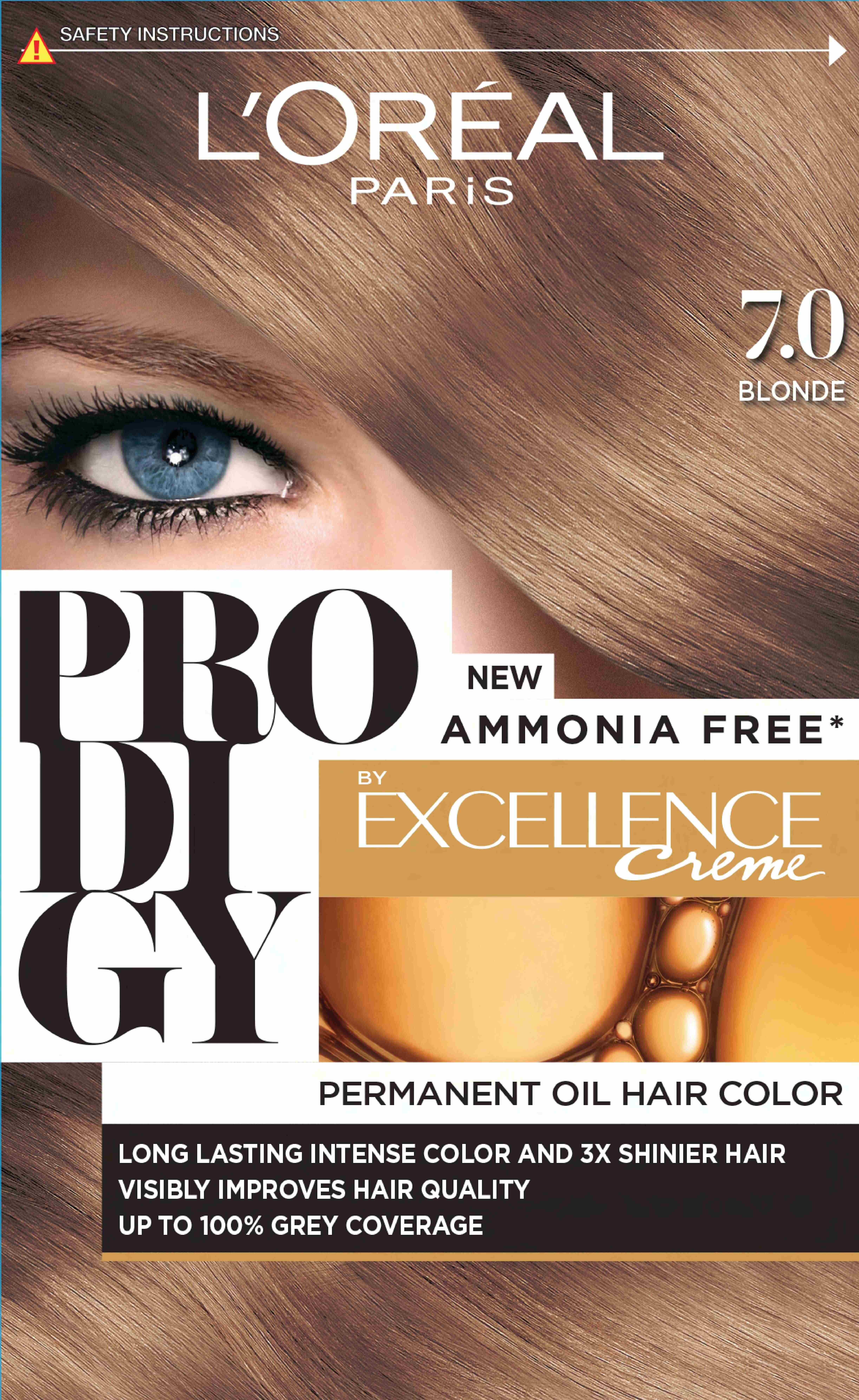 Loreal Prodigy Hair Color/7.0 Almond Blonde image number 0