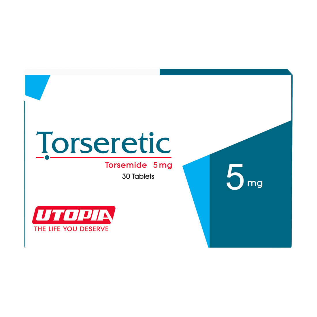 Torseretic 5mg 30 Tablets image number 0