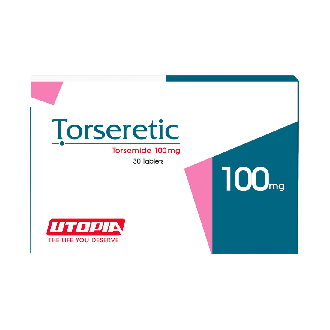 Torseretic 100mg 30 Tablets image number 0