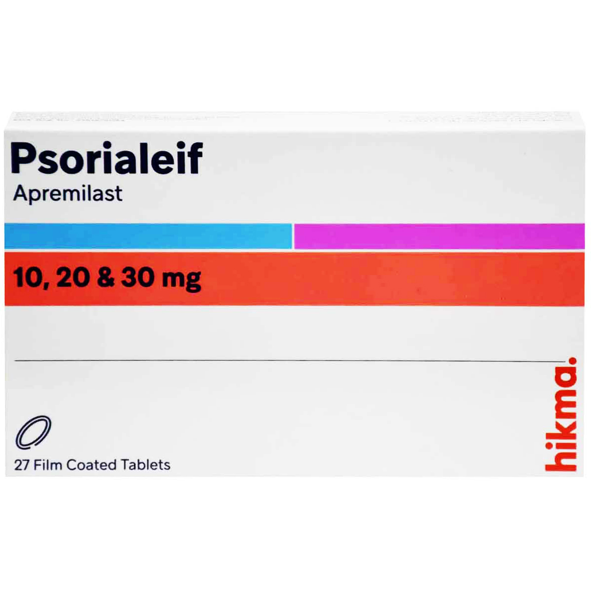 Psorialeif 10 , 20 & 30 mg  27 Film Coated Tablets image number 0
