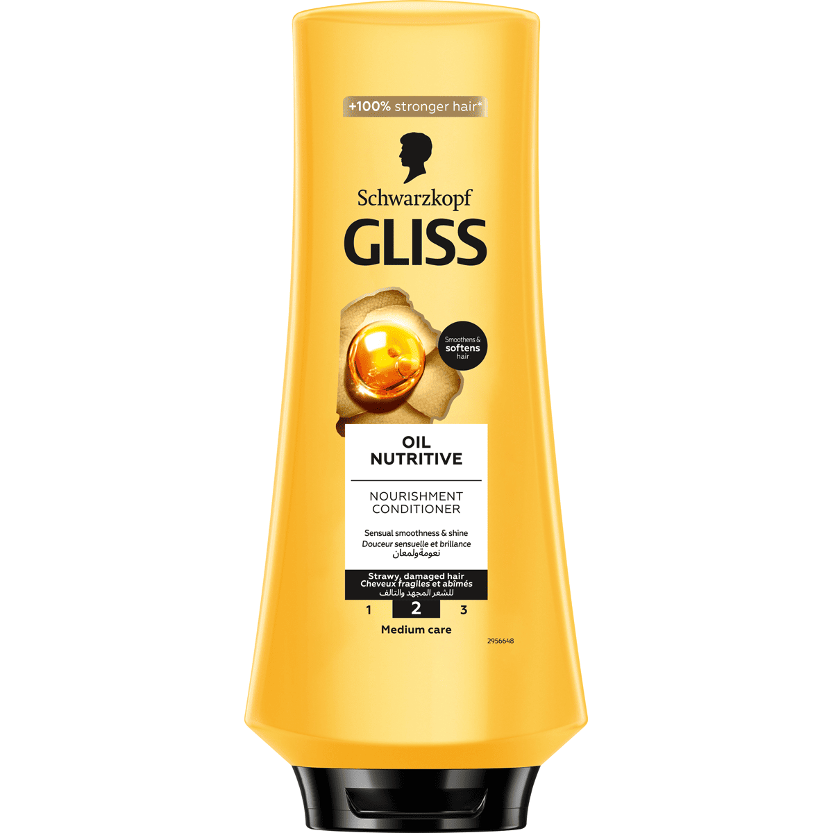 Gliss Oil Nutritive Strawy & Damaged Hair Conditioner 360ml image number 0