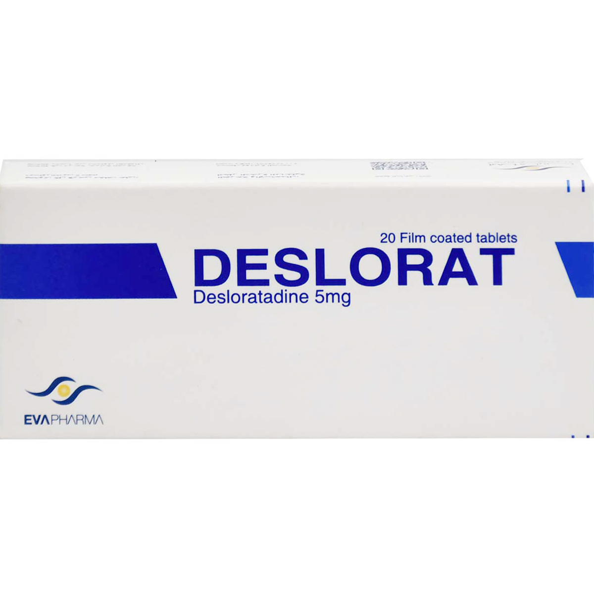 Deslorat 5 mg 20 Film Coated Tablets image number 0