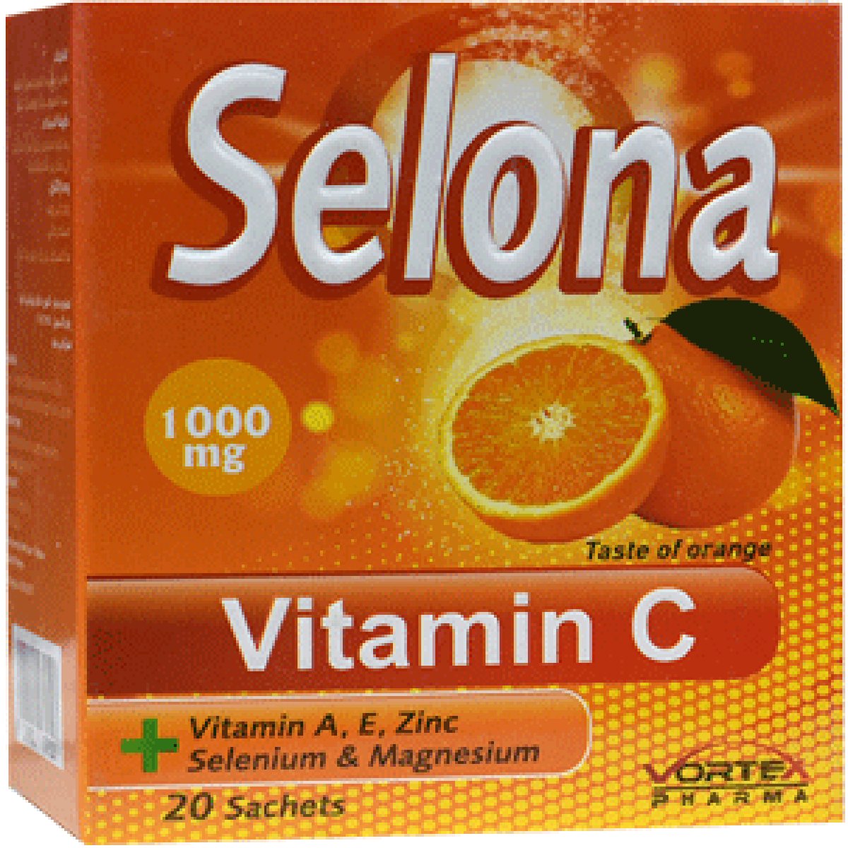 Selona 1000mg Vitamin C 20 Sachets image number 0