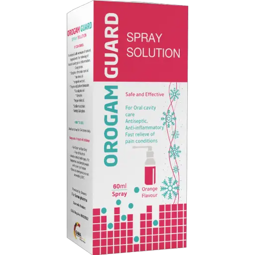 Orogam Guard Orange Flavor 50ml Oral Spray image number 0