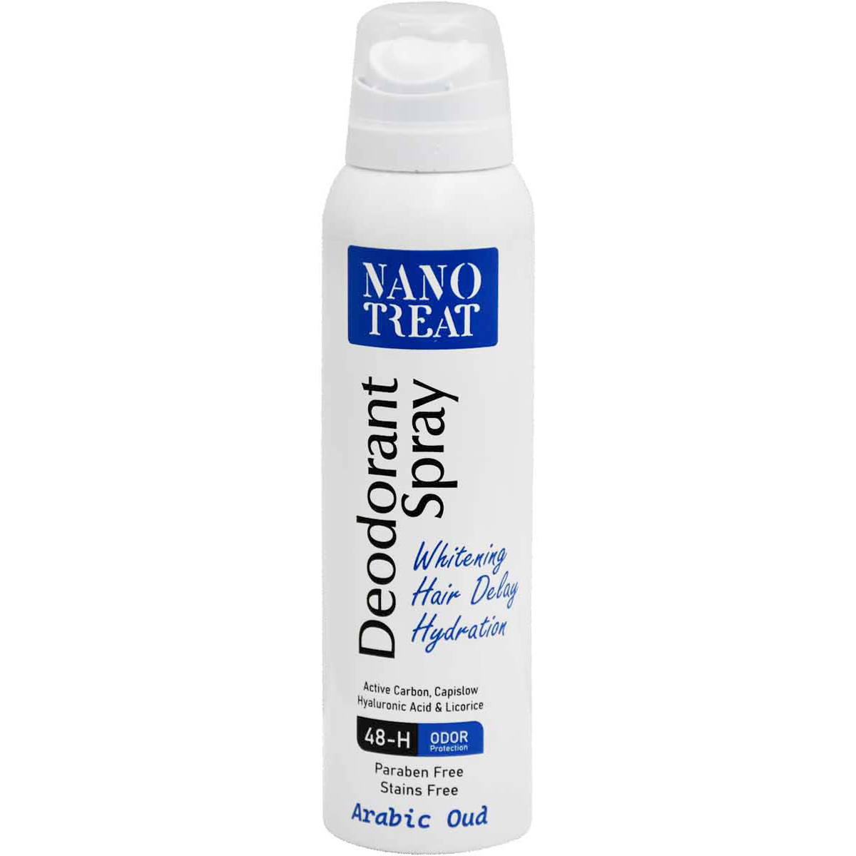 Nanotreat Arabic Oud Deodorant Spray for Women 150ml image number 0