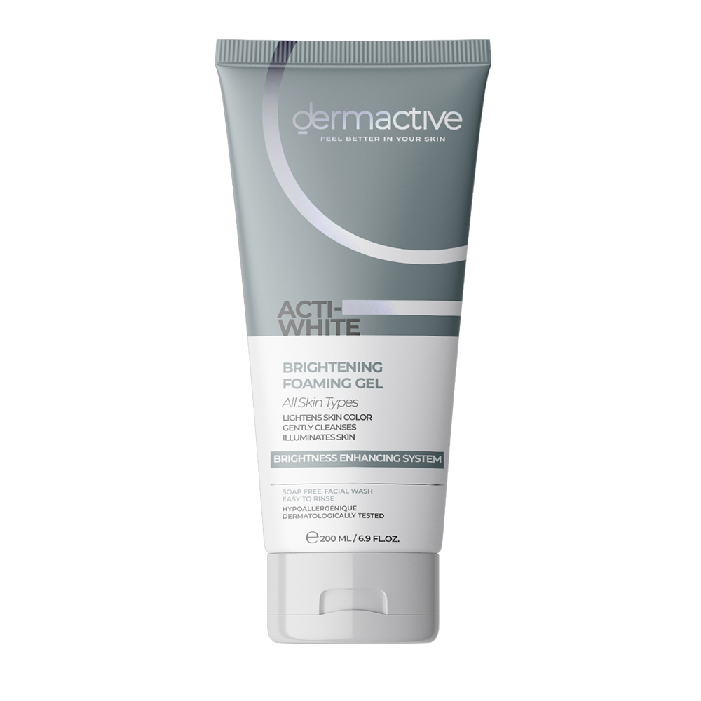 Dermactive Acti White Brightening Foaming Gel 200ml image number 0