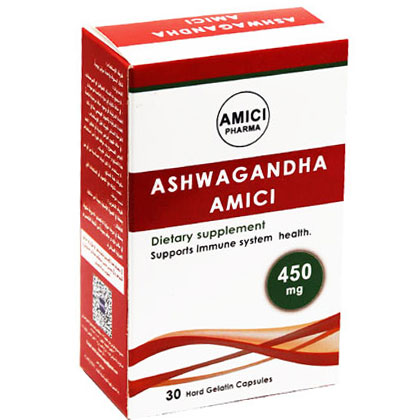 Ashwagandha (Amici) 450mg 30 capsules image number 0
