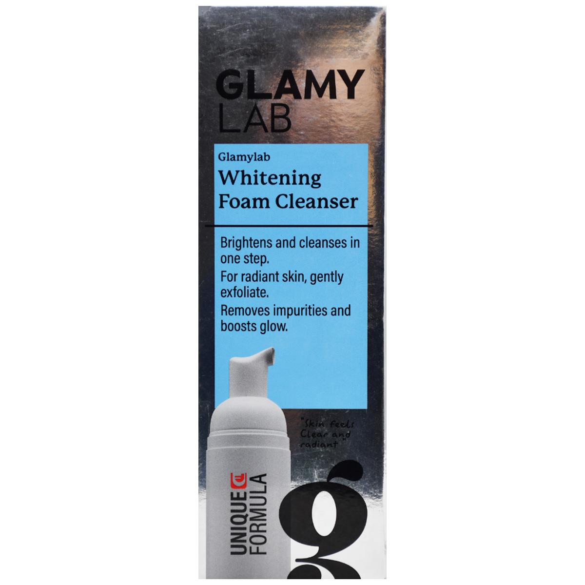 Glamylab Whitening Foam Cleanser 150 ml image number 1