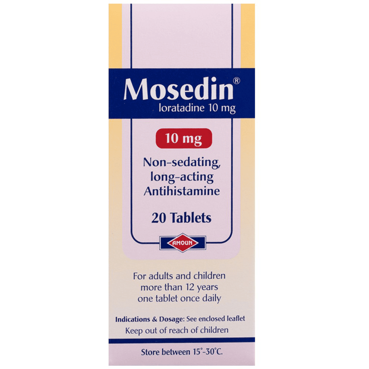 Mosedin 10mg 20 Tablets image number 0